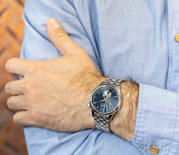 Citizen Mechanical Open Heart NH9131-73L Otomatik Erkek Kol Saati