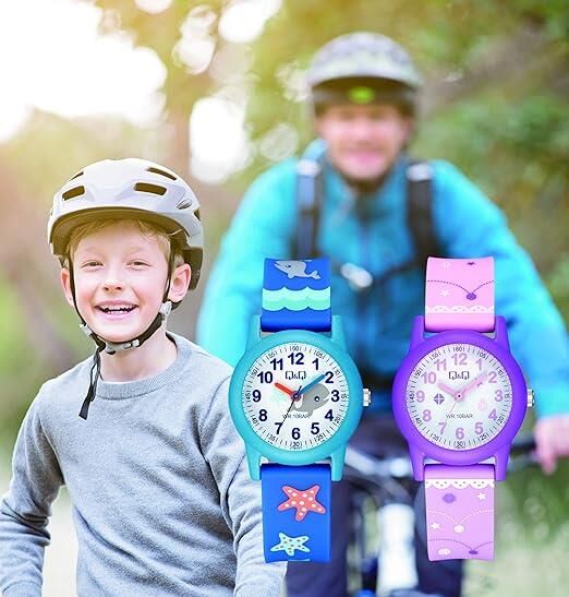 Q&Q VR99J006Y Yıldız Desenli Çocuk Kol Saati