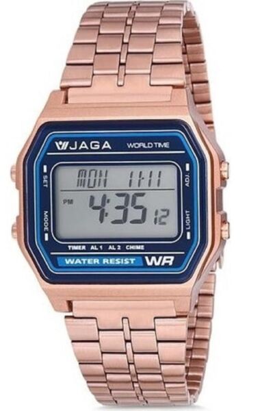 Jaga M1103-1LLX-2 Alarm Kronometre Aydınlatmalı Dijital Genç Kol Saati
