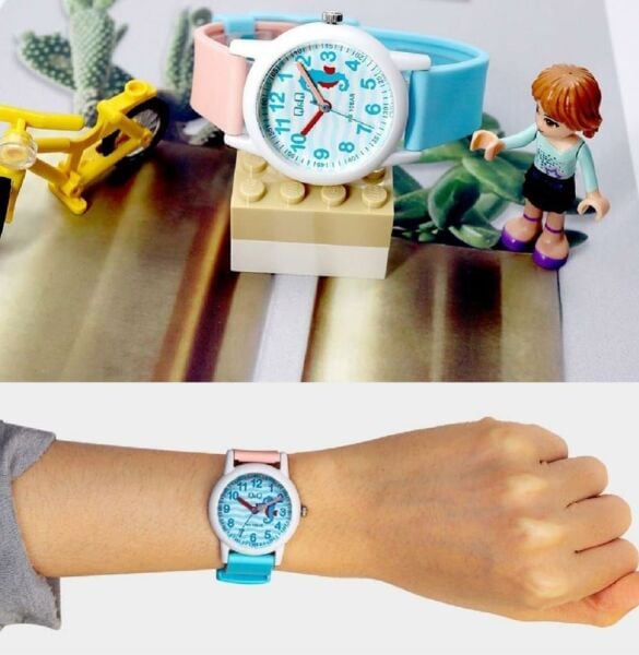 Q&Q VS49J001Y Denizatı Desenli Çocuk Kol Saati