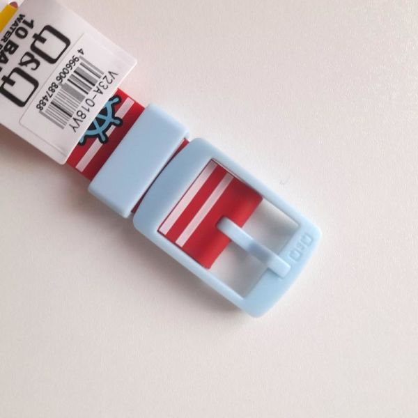 Q&Q V23A-018VY Gemi Dümen Desenli Çocuk Kol Saati