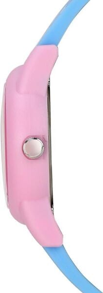 Q&Q V22A-008VY Kurdela Desenli Silikon 10 Atm Su Geçirmez Çocuk Kol Saati