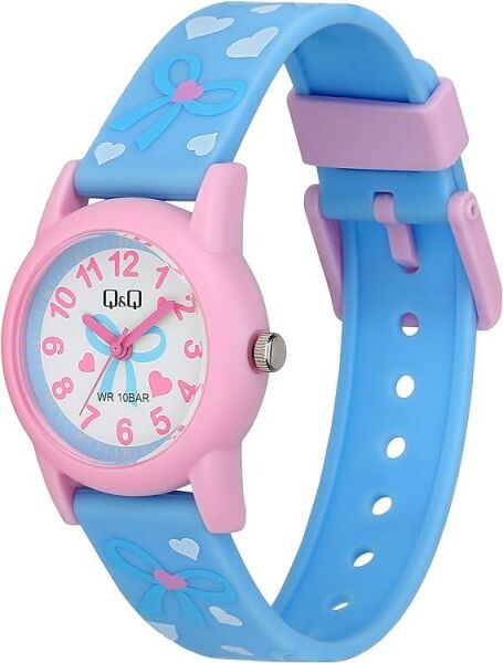 Q&Q V22A-008VY Kurdela Desenli Çocuk Kol Saati
