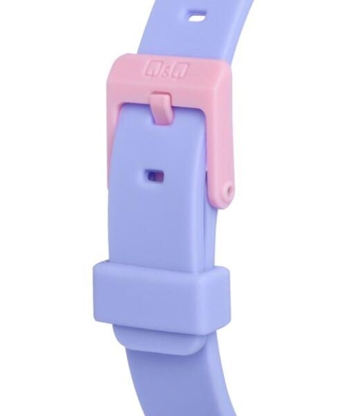 Q&Q VQ13J010Y 1-6 Yaş Kedicik Desenli Silikon 10 Atm Su Geçirmez Çocuk Kol Saati