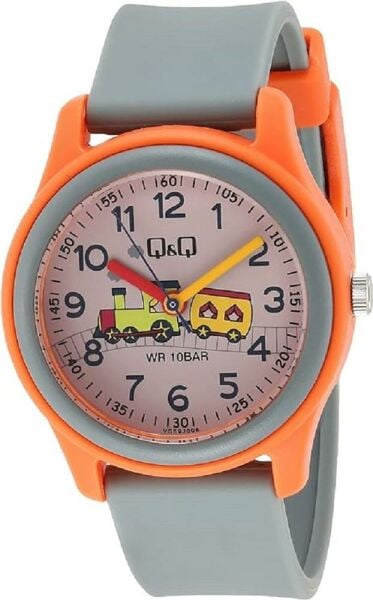 Q&Q VS59J008Y Tren Desenli Çocuk Kol Saati