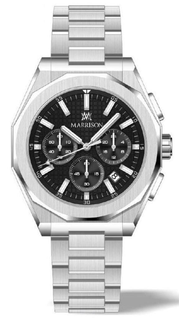 Warren Marrison MR25001A 10 Atm Safir Cam Erkek Kol Saati