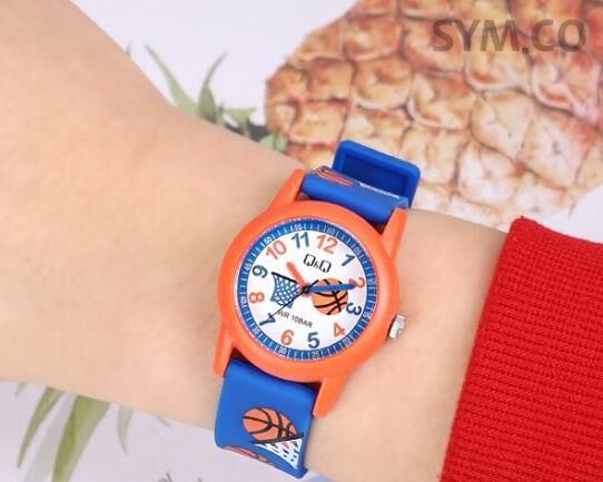 Q&Q V22A-011VY Basketbol Desenli Çocuk Kol Saati