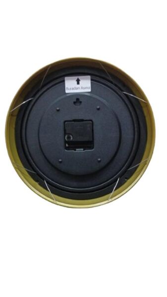 Regal 4290 GWR Özel Seri Metal Kasa Akar Sessiz Saniyeli Duvar Saati