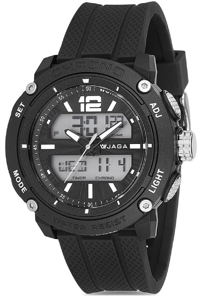 Jaga JL AD1220-4AAA 640081 Analog Dijital Genç Kol Saati