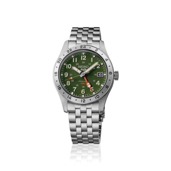 Seiko 5 HDB001K1 Field GMT Khaki Drill Otomatik Erkek Kol Saati