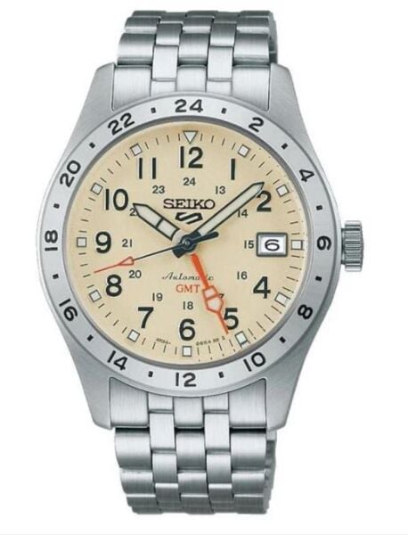 Seiko 5 HDB002K1 Field GMT Desert Sand Otomatik Erkek Kol Saati