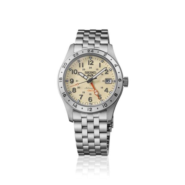 Seiko 5 HDB002K1 Field GMT Desert Sand Otomatik Erkek Kol Saati
