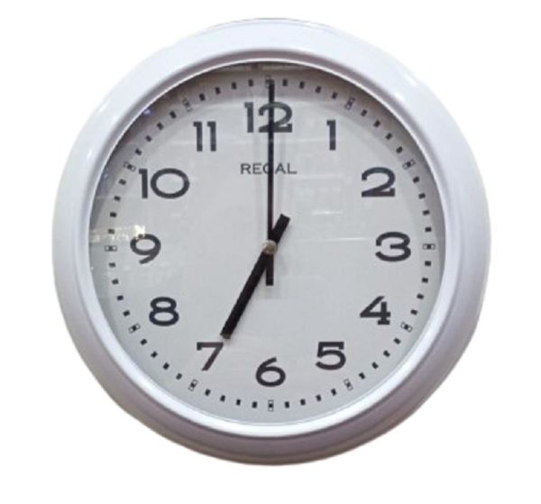 Regal 4290 WW Özel Seri Metal Kasa Akar Sessiz Saniyeli Duvar Saati