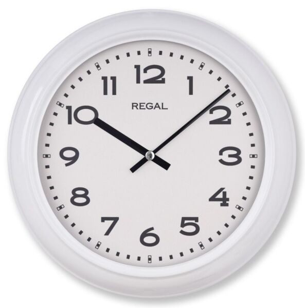 Regal 4290 WW Özel Seri Metal Kasa Akar Sessiz Saniyeli Duvar Saati