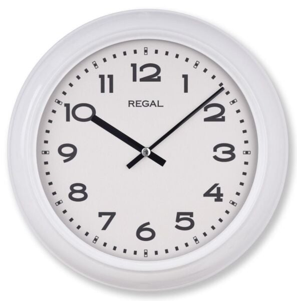 Regal 4290 WW Özel Seri Metal Kasa Akar Sessiz Saniyeli Duvar Saati