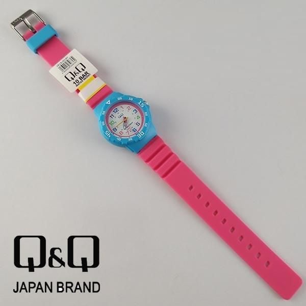 Q&Q VR19J014Y Renkli Rakamlı Çocuk Kol Saati