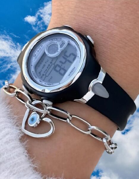 Jaga JL EM0861-0AAB-DS 640031 7-12 Yaş Alarm Kronometre Aydınlatmalı Çocuk Kol Saati