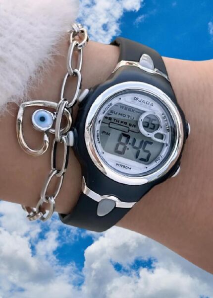 Jaga JL EM0861-0AAB-DS 640031 7-12 Yaş Alarm Kronometre Aydınlatmalı Çocuk Kol Saati