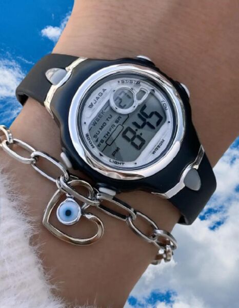 Jaga JL EM0861-0AAB-DS 640031 7-12 Yaş Alarm Kronometre Aydınlatmalı Çocuk Kol Saati