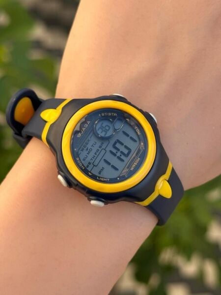 Jaga JL EM0861-0EEK-DS 640031 7-12 Yaş Alarm Kronometre Aydınlatmalı Çocuk Kol Saati