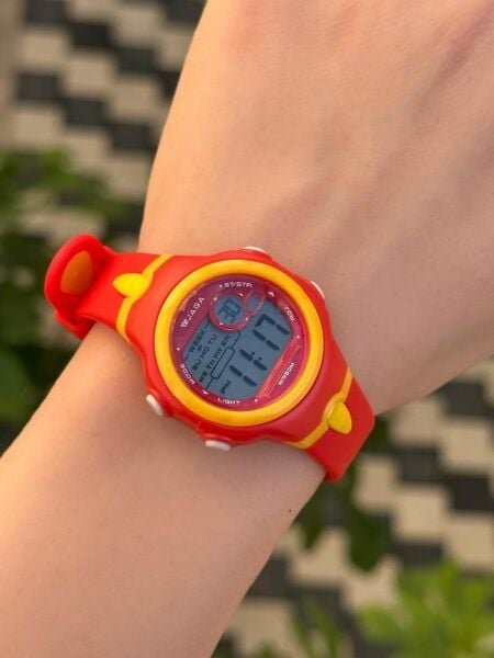 Jaga JL EM0861-0GGK-DS 640031 7-12 Yaş Alarm Kronometre Aydınlatmalı Çocuk Kol Saati