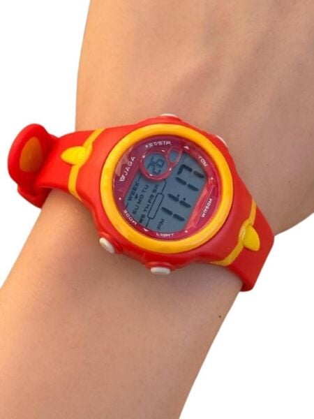 Jaga JL EM0861-0GGK-DS 640031 7-12 Yaş Alarm Kronometre Aydınlatmalı Çocuk Kol Saati