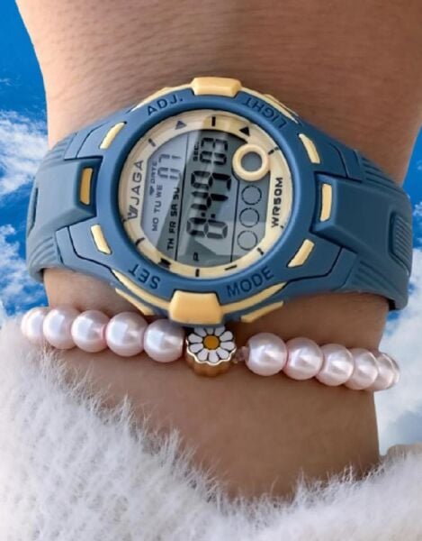 Jaga JL EM0998-0EEK-DS 640031 7-12 Yaş Alarm Kronometre Aydınlatmalı Çocuk Kol Saati