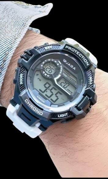 Jaga JL EM1134-0DAA 640041 Alarm Kronometre Aydınlatmalı Dijital Genç Kol Saati