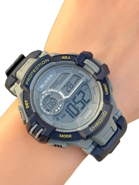 Jaga JL EM1134-0ECE 640041 Alarm Kronometre Aydınlatmalı Dijital Genç Kol Saati