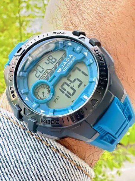 Jaga JL EM1171-0ECA 640041 Alarm Kronometre Aydınlatmalı Dijital Genç Kol Saati