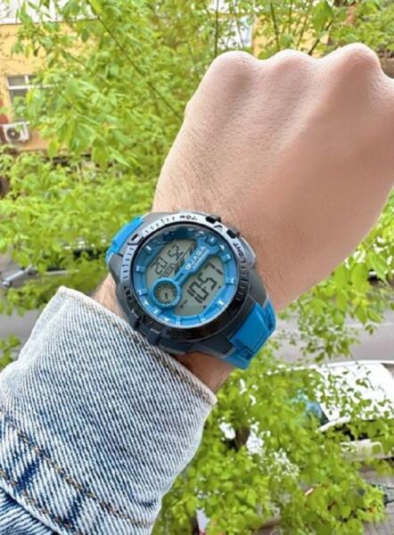 Jaga JL EM1171-0ECA 640041 Alarm Kronometre Aydınlatmalı Dijital Genç Kol Saati