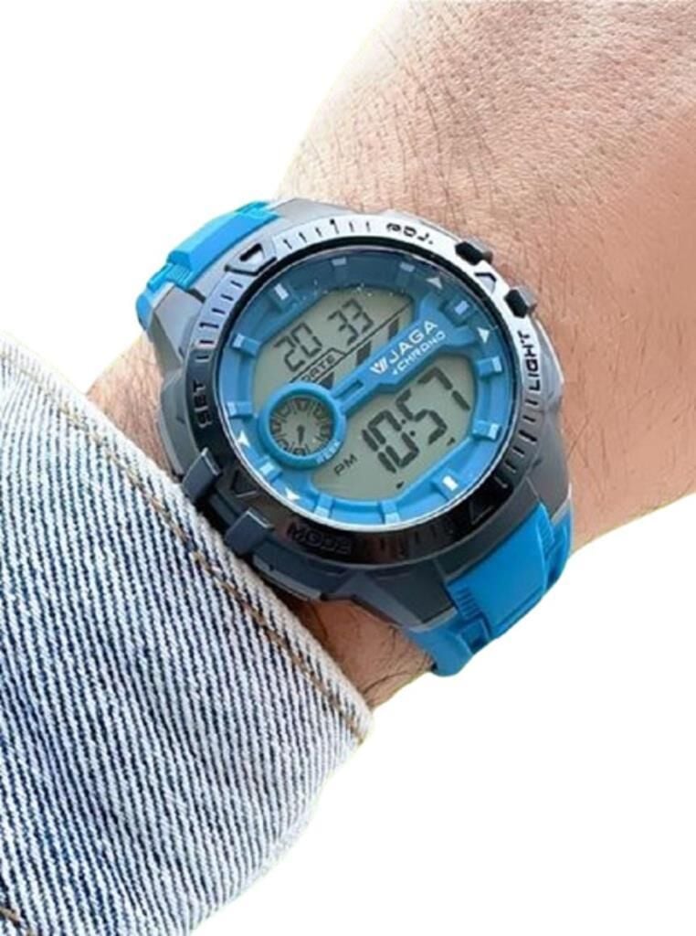 Jaga JL EM1171-0ECA 640041 Alarm Kronometre Aydınlatmalı Dijital Genç Kol Saati