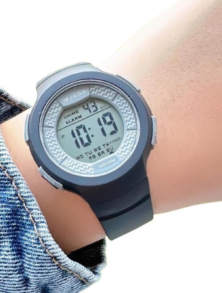 Jaga JL EM1174-0ACA 640031 7-12 Yaş Alarm Kronometre Aydınlatmalı Çocuk Kol Saati
