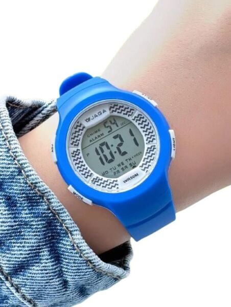 Jaga JL EM1174-0ECE 640031 7-12 Yaş Alarm Kronometre Aydınlatmalı Çocuk Kol Saati