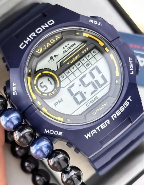 Jaga JL EM1250-0EEX 640041 Alarm Kronometre Aydınlatmalı Dijital Genç Kol Saati