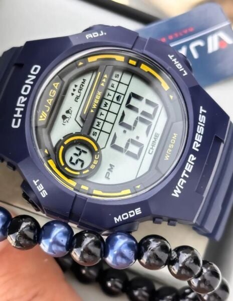 Jaga JL EM1250-0EEX 640041 Alarm Kronometre Aydınlatmalı Dijital Genç Kol Saati