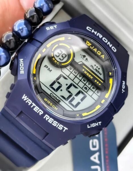 Jaga JL EM1250-0EEX 640041 Alarm Kronometre Aydınlatmalı Dijital Genç Kol Saati