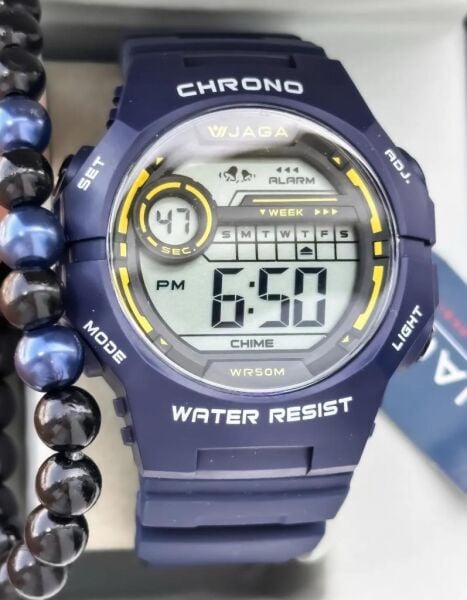 Jaga JL EM1250-0EEX 640041 Alarm Kronometre Aydınlatmalı Dijital Genç Kol Saati