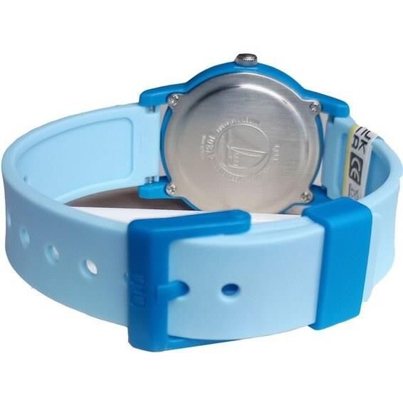 Q&Q V23A-011VY Kablımbağa Desenli Silikon 10 Atm Su Geçirmez Çocuk Kol Saati