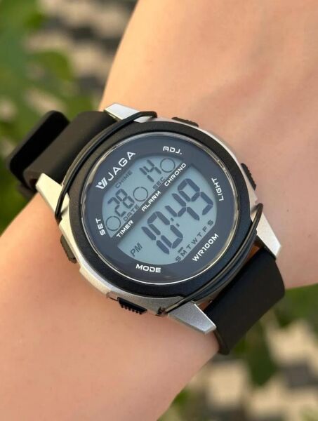 Jaga JL M1187A-4ABA 640041 7-12 Yaş Alarm Kronometre Aydınlatmalı Çocuk Kol Saati