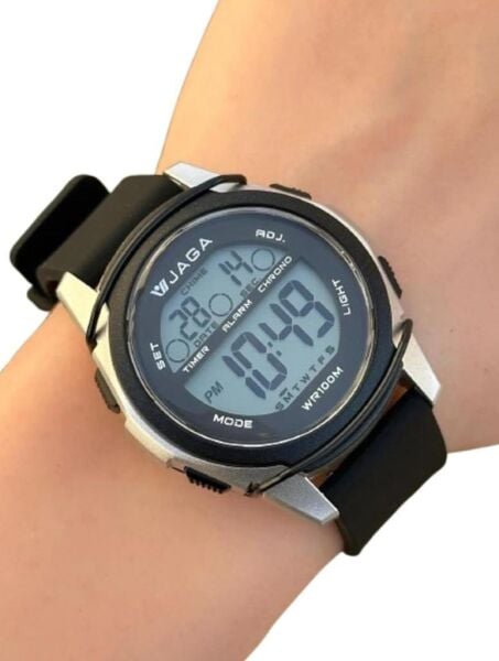 Jaga JL M1187A-4ABA 640041 7-12 Yaş Alarm Kronometre Aydınlatmalı Çocuk Kol Saati