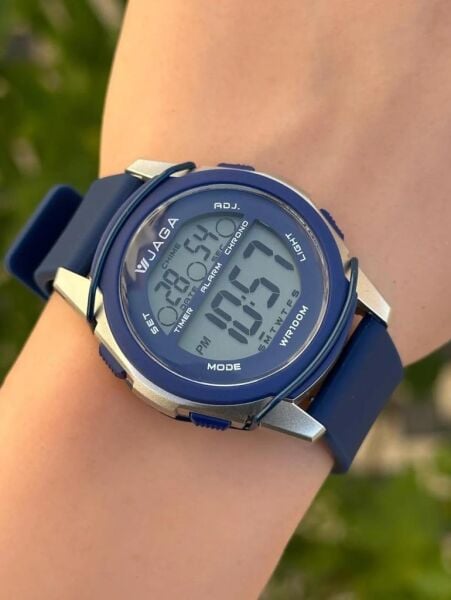 Jaga JL M1187A-4EBE 640041 7-12 Yaş Alarm Kronometre Aydınlatmalı Çocuk Kol Saati