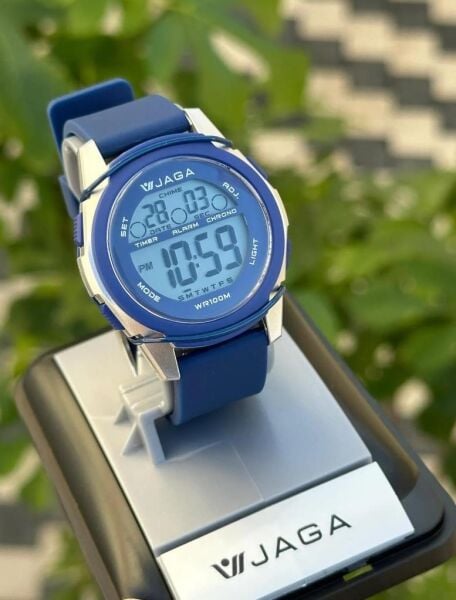 Jaga JL M1187A-4EBE 640041 7-12 Yaş Alarm Kronometre Aydınlatmalı Çocuk Kol Saati