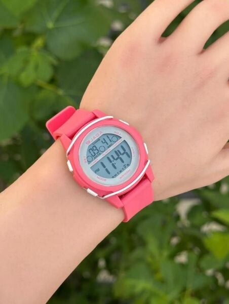 Jaga JL M1187A-4GGG 640041 7-12 Yaş Alarm Kronometre Aydınlatmalı Çocuk Kol Saati