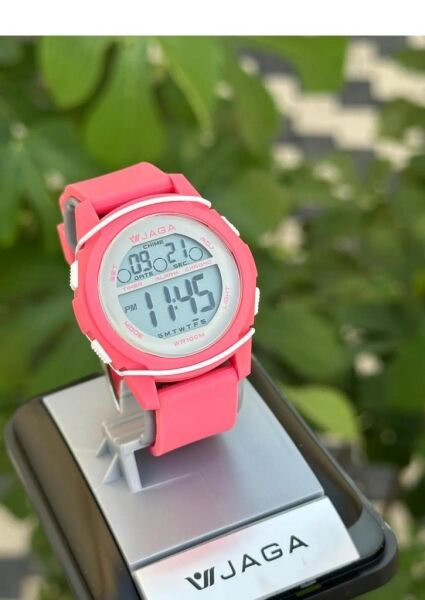 Jaga JL M1187A-4GGG 640041 7-12 Yaş Alarm Kronometre Aydınlatmalı Çocuk Kol Saati