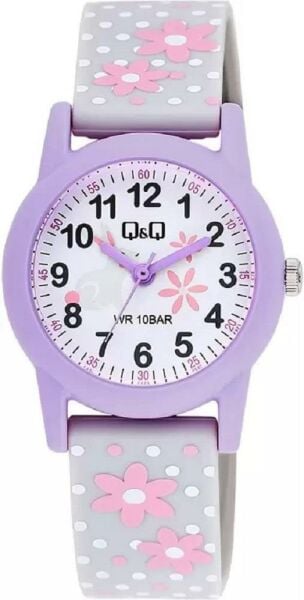 Q&Q V22A-004VY Tavşan Desenli Çocuk Kol Saati
