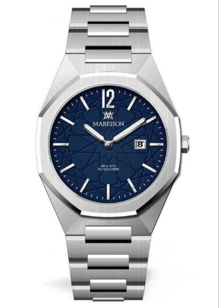 Warren Marrison MR25002-C 5 Atm Safir Cam Erkek Kol Saati