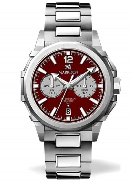 Warren Marrison MR25005-E 10 Atm Safir Cam Erkek Kol Saati