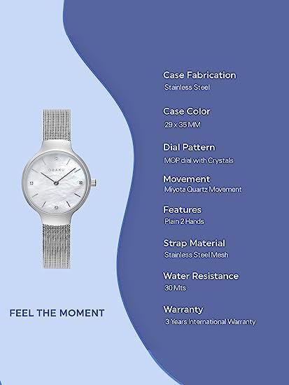 Obaku V241LXCWMC Kadın Kol Saati