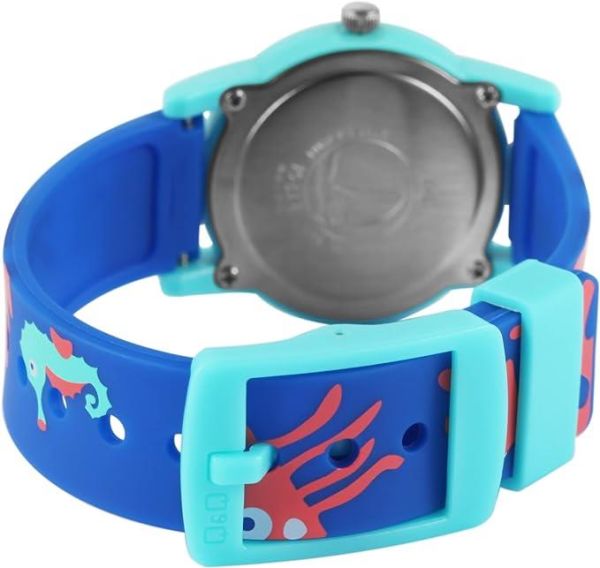 Q&Q VR99J017Y Deniz Hayvanları Desenli Çocuk Kol Saati